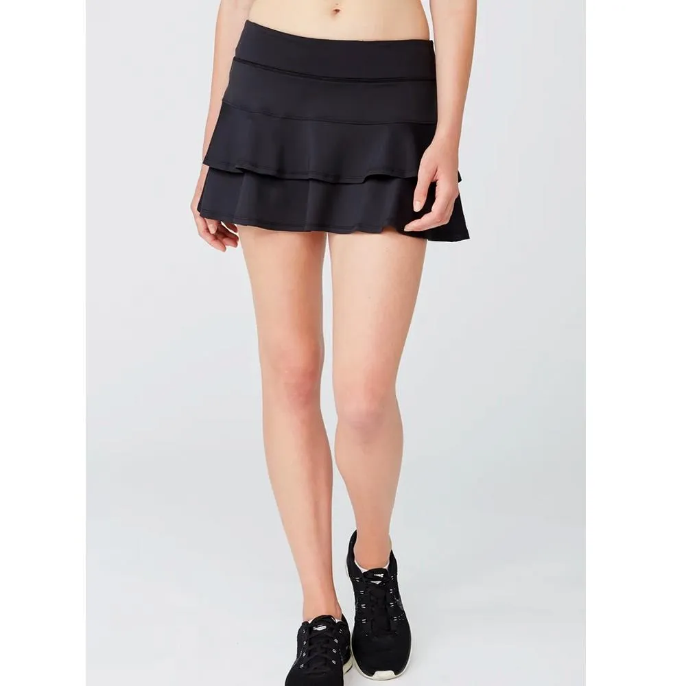 Lija Women's Match Skort - Black