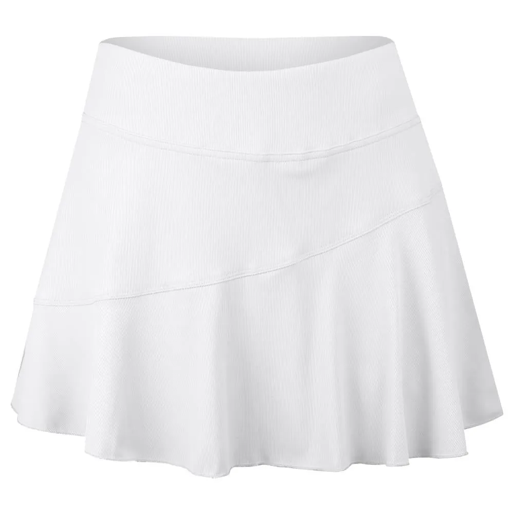 Lija Women's Multi Panel Skort - White