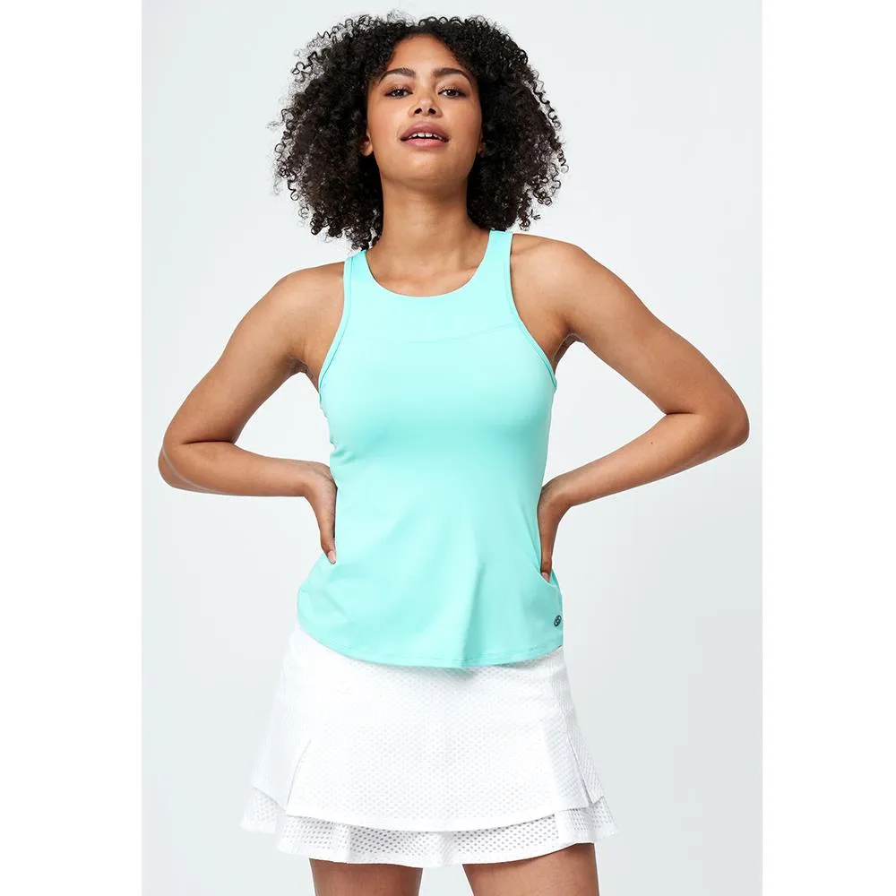 Lija Women's New Rules Shane Tank - Aqua