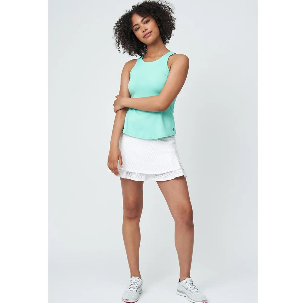 Lija Women's New Rules Shane Tank - Aqua