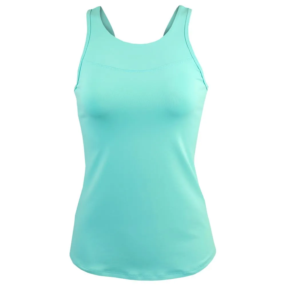 Lija Women's New Rules Shane Tank - Aqua