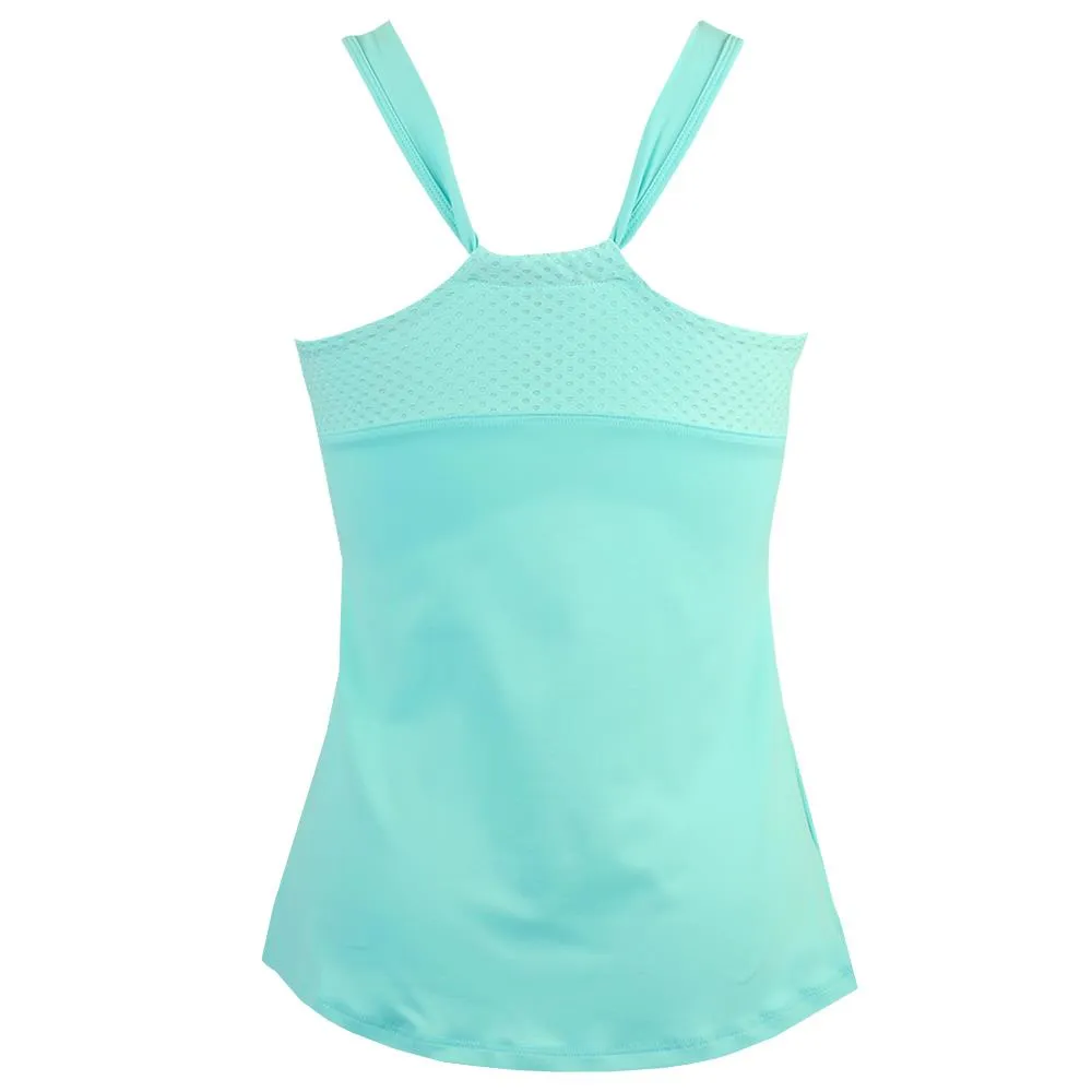 Lija Women's New Rules Shane Tank - Aqua