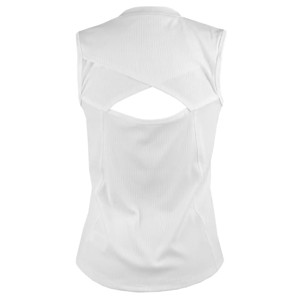 Lija Women's Spilt Tank - White