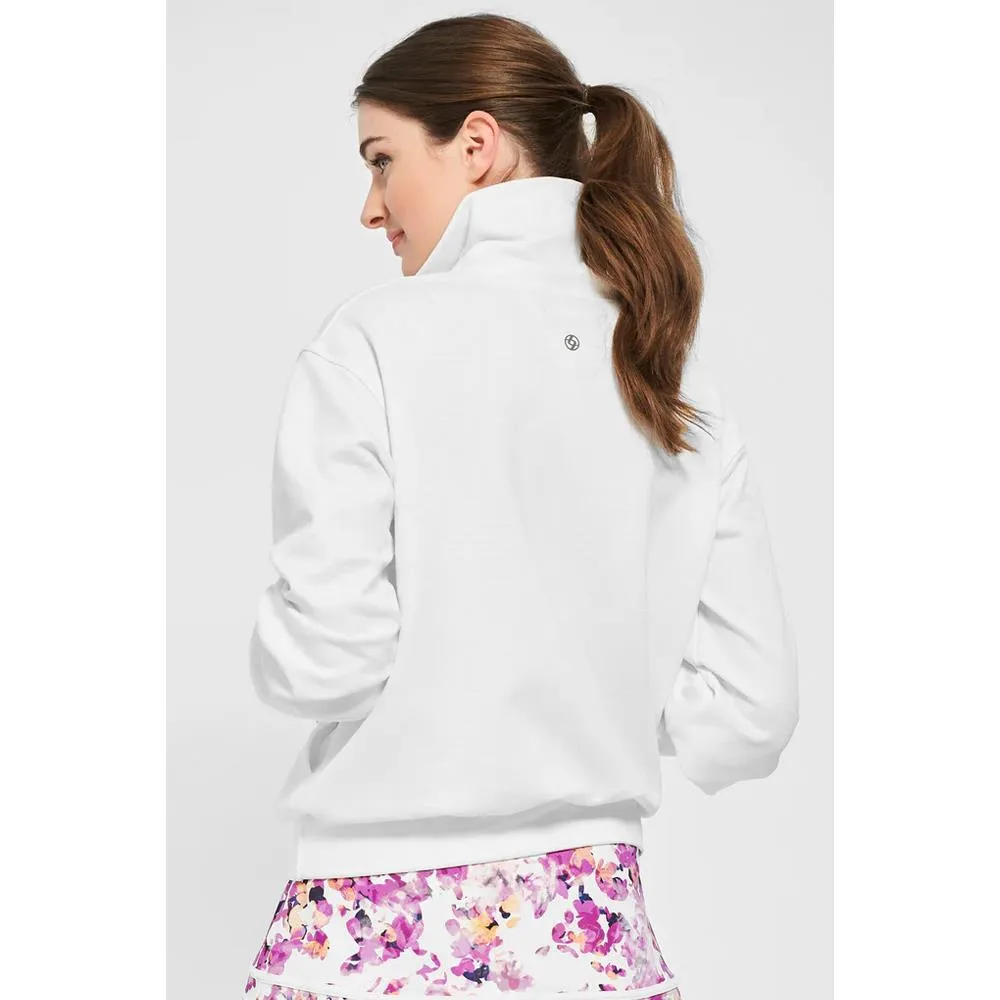 Lija Women's Title Pullover - White