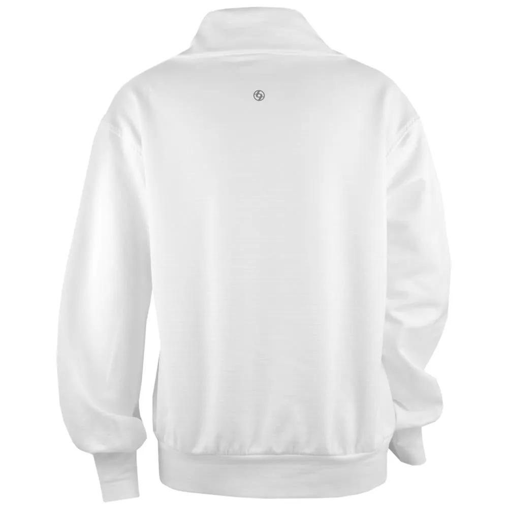 Lija Women's Title Pullover - White