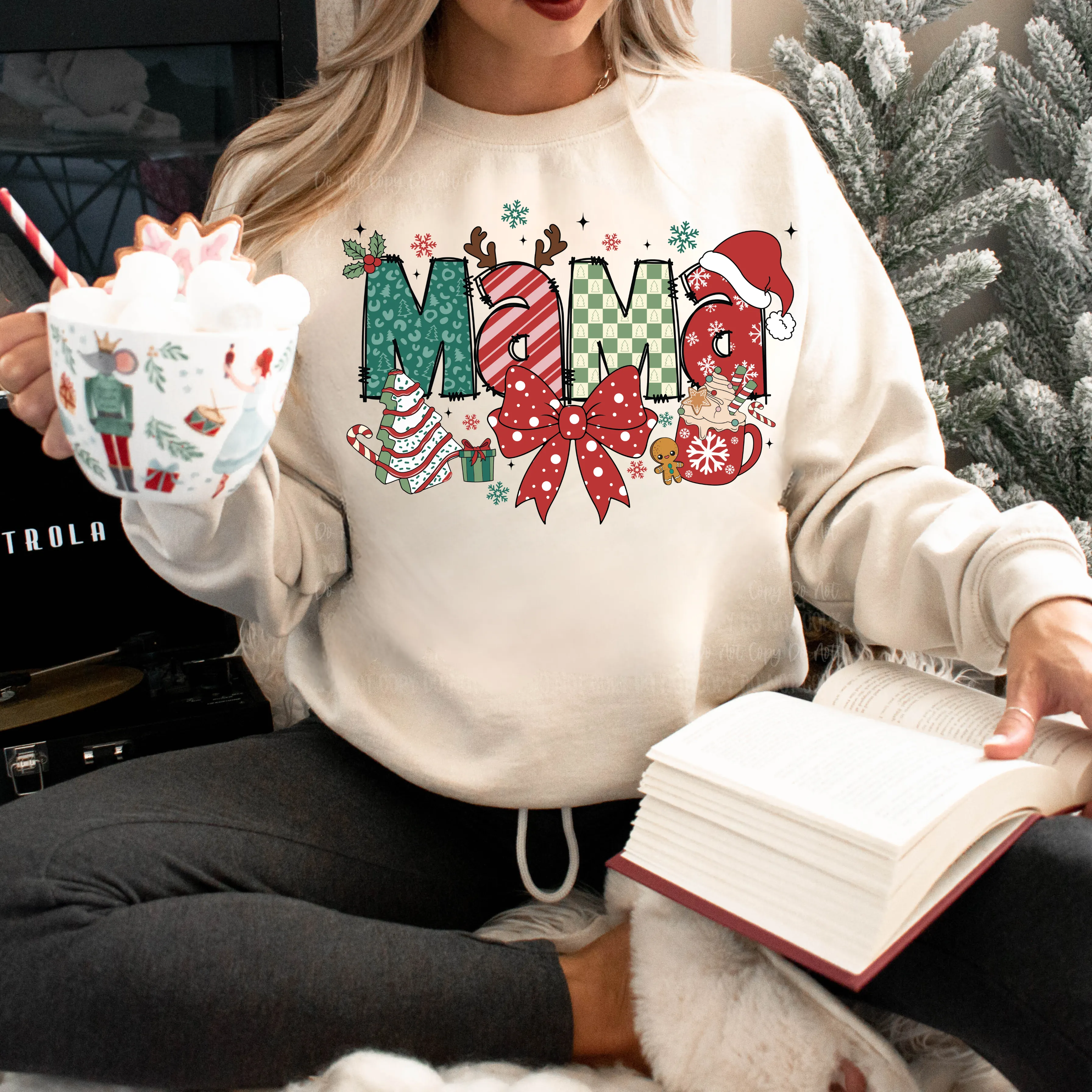 Mama Christmas Sweatshirt