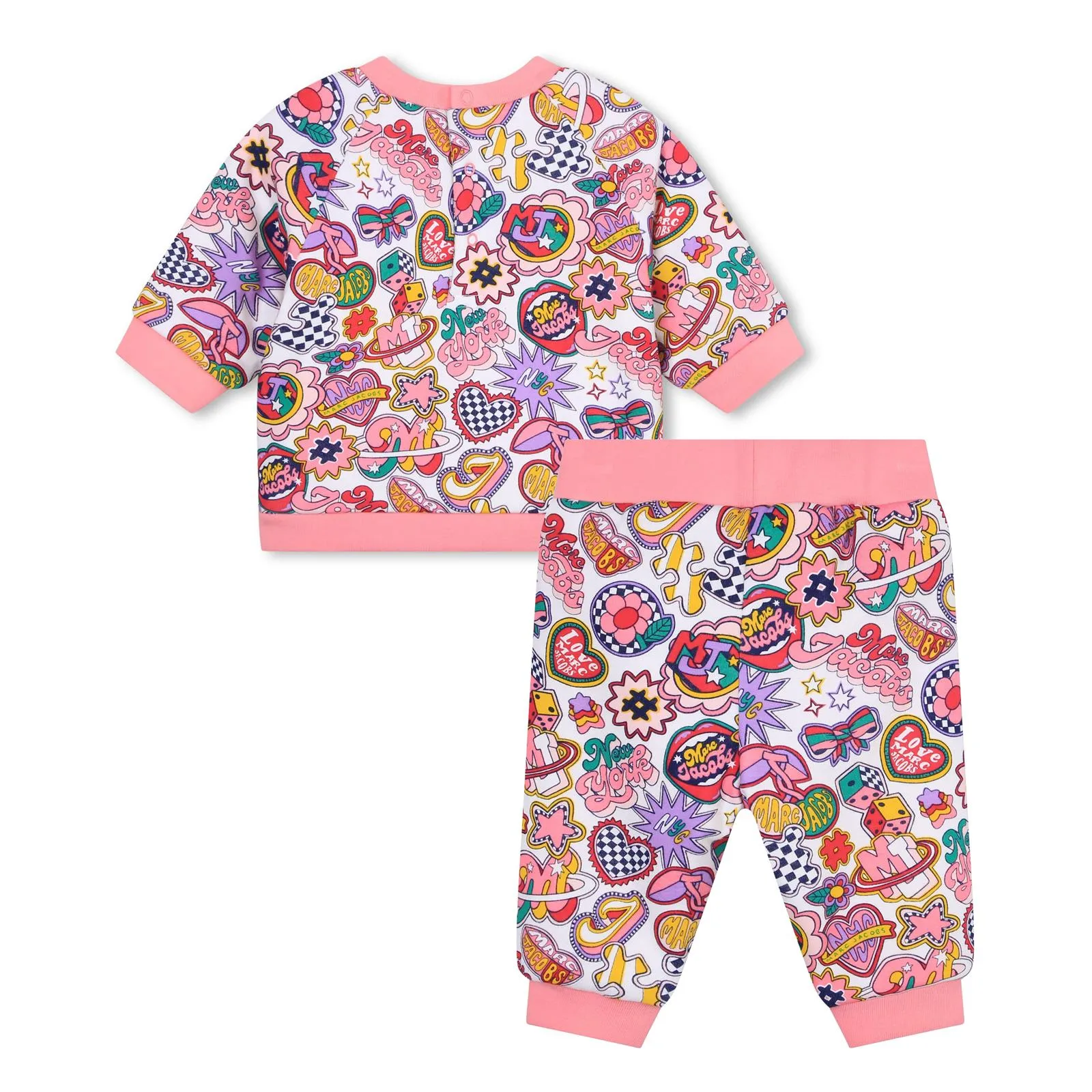 Marc Jacobs Baby Girls Printed Sweat Ensemble