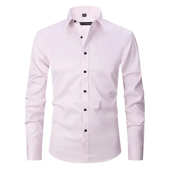 Marcello™ | Slim Fit Stretch Anti-Wrinkle Dress Shirt