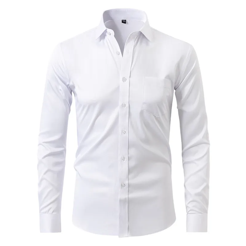 Marcello™ | Slim Fit Stretch Anti-Wrinkle Dress Shirt