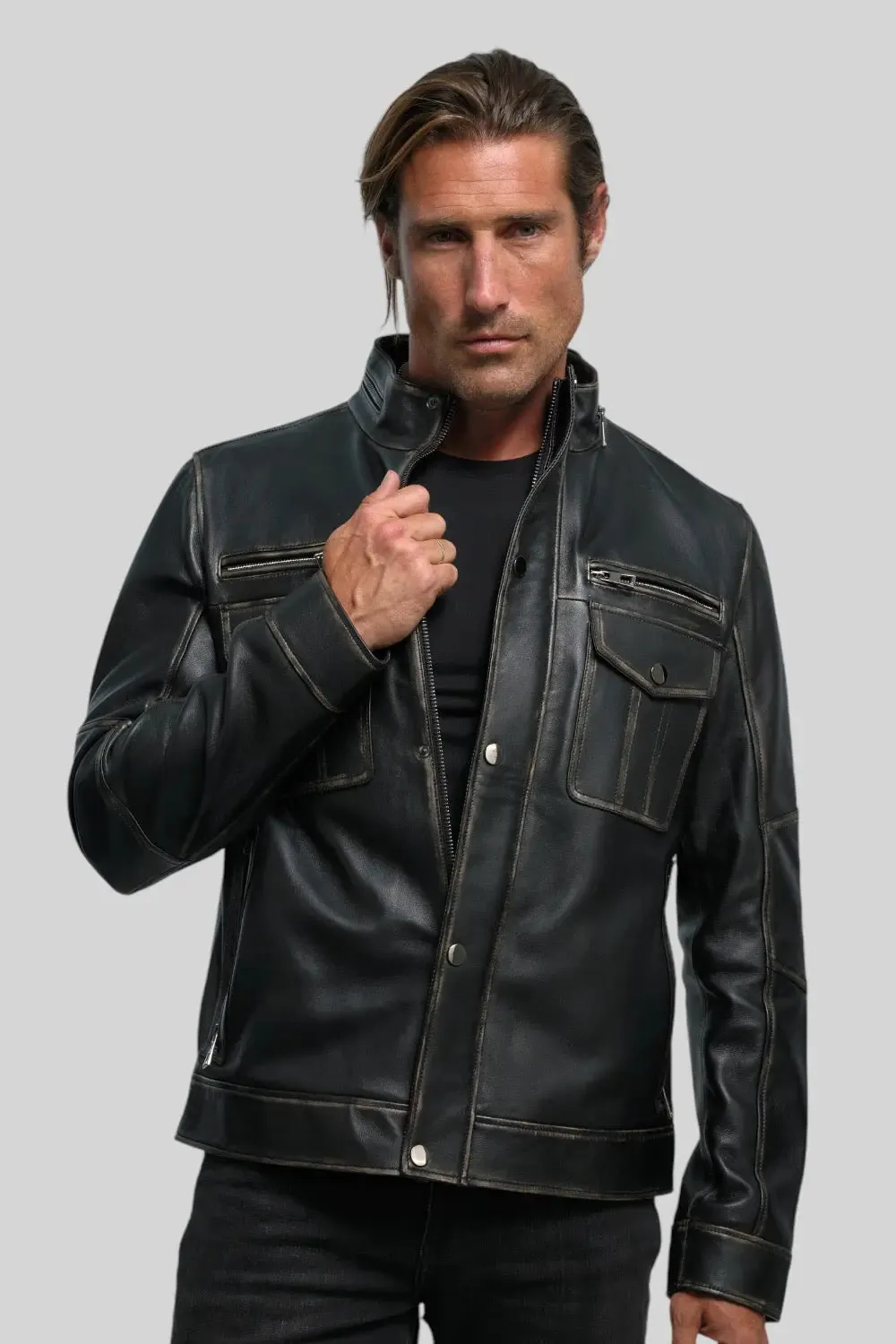 Mathis Vintage Leather Jacket