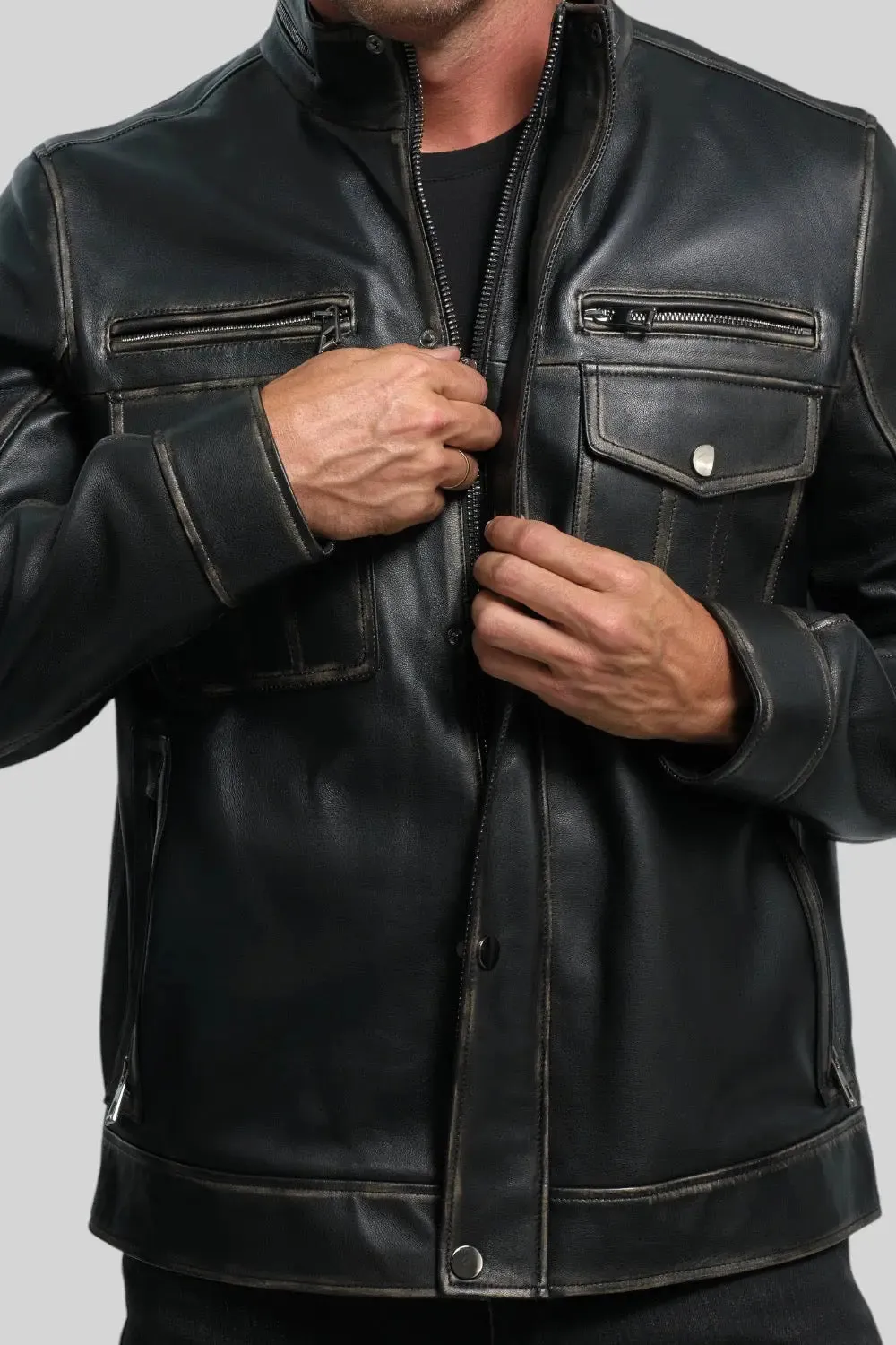 Mathis Vintage Leather Jacket