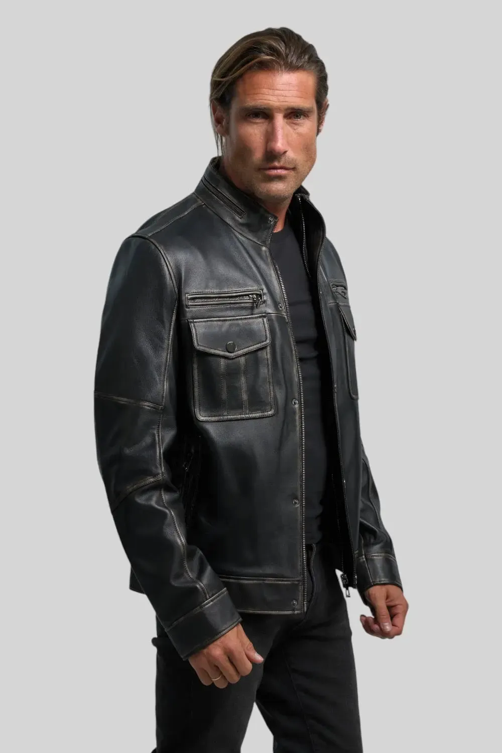 Mathis Vintage Leather Jacket