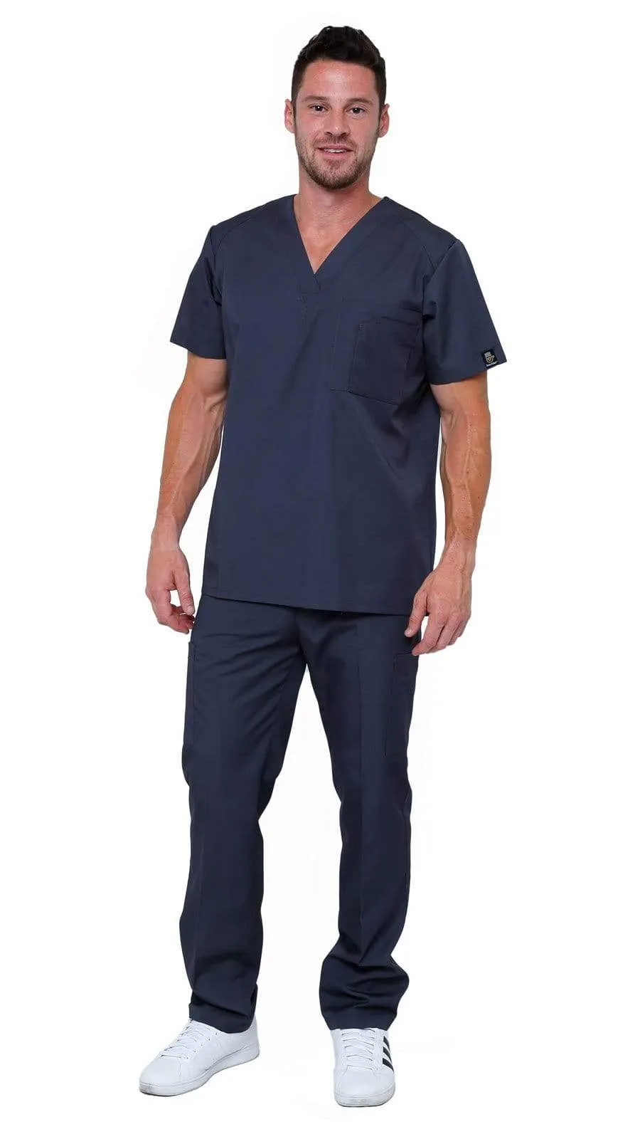 Men's Lightweight 6 Pocket Classic Uniform Scrubs - Style 101