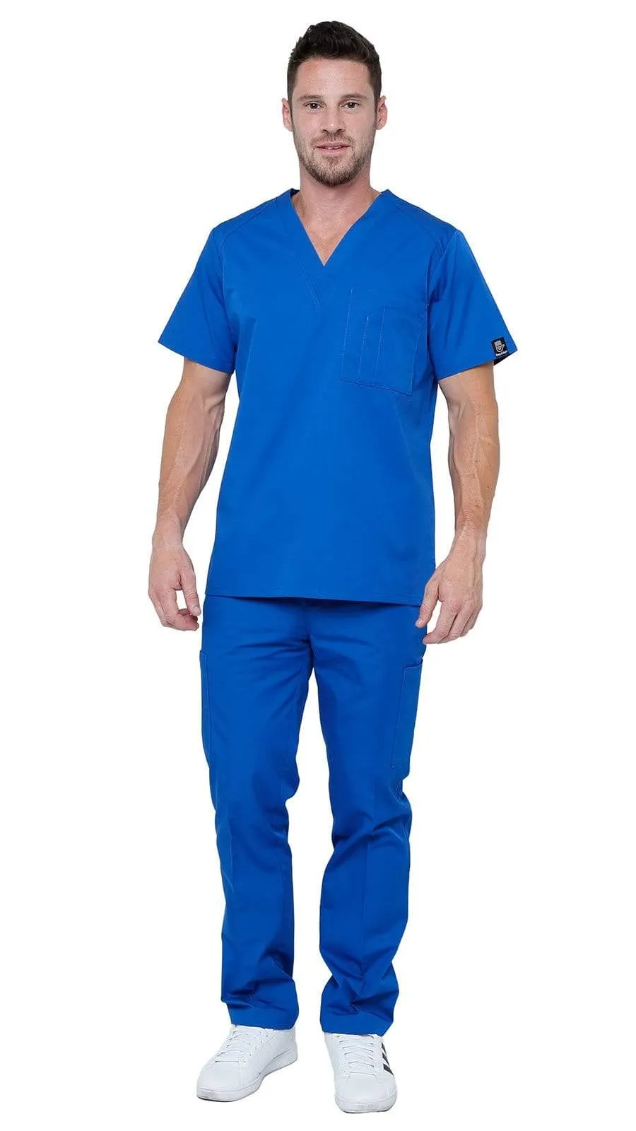 Men's Lightweight 6 Pocket Classic Uniform Scrubs - Style 101