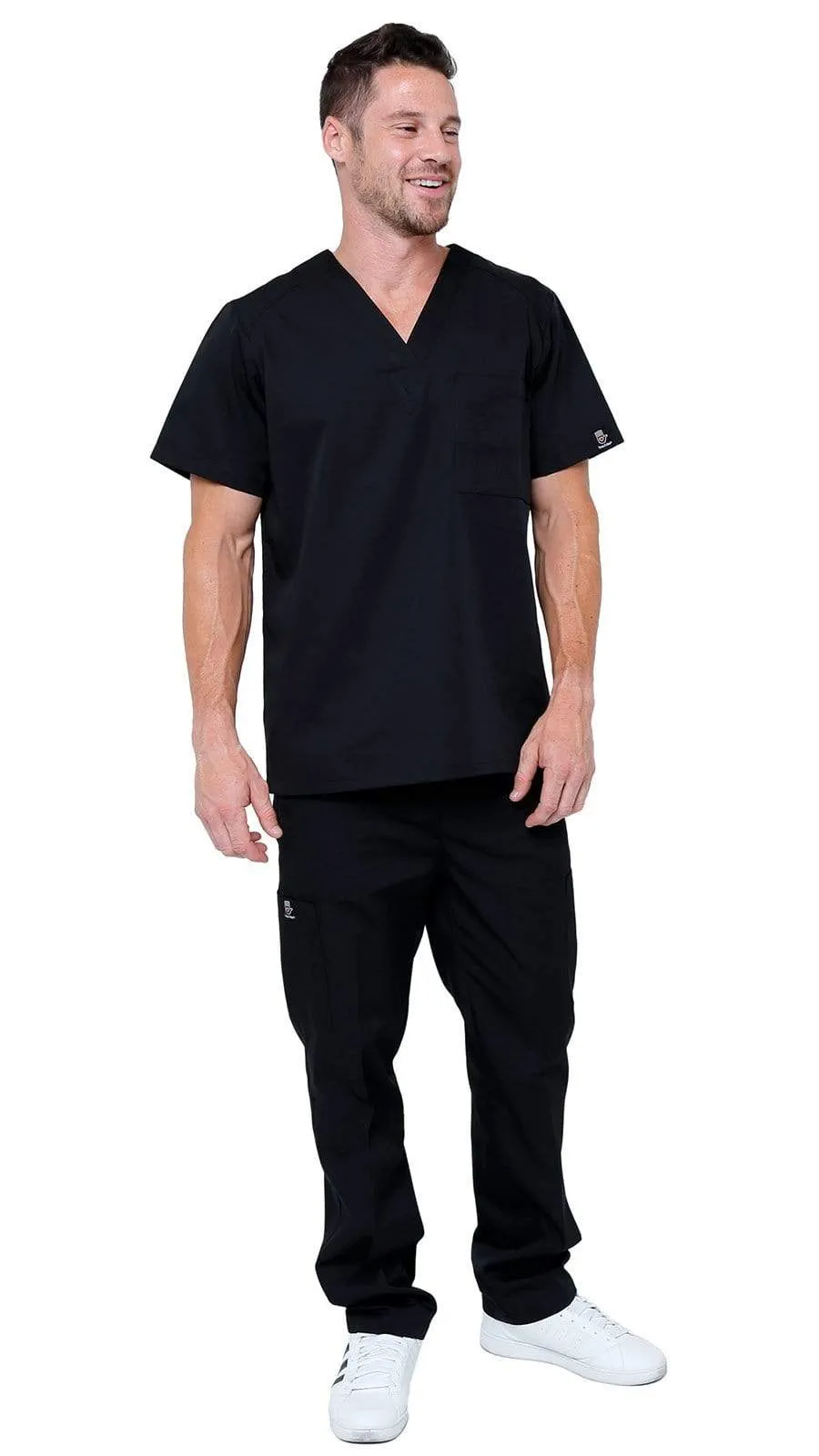 Men's Lightweight 6 Pocket Classic Uniform Scrubs - Style 101