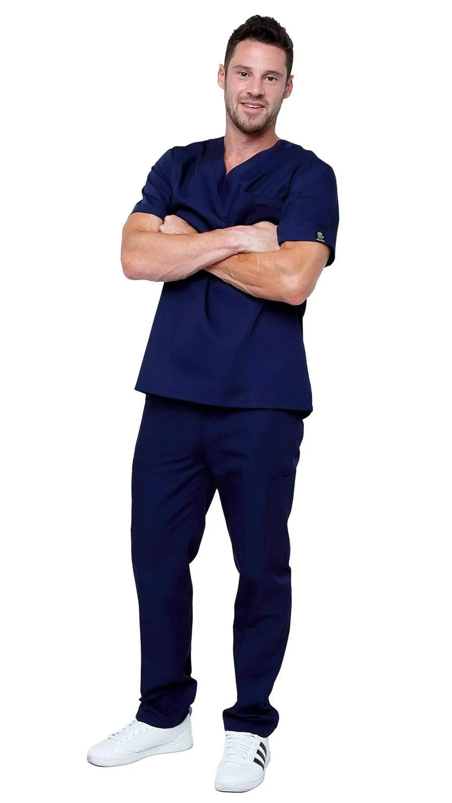 Men's Lightweight 6 Pocket Classic Uniform Scrubs - Style 101