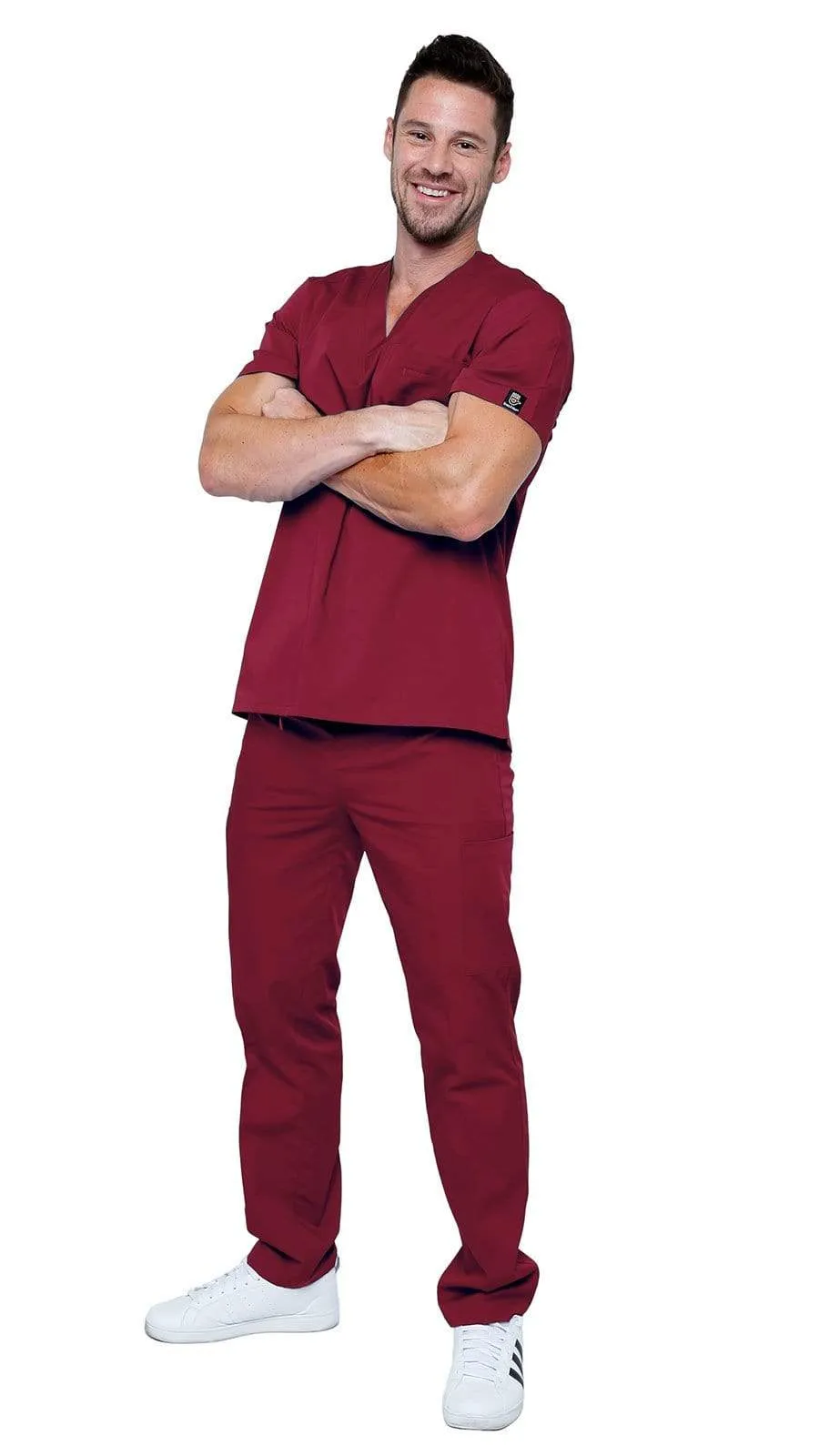 Men's Lightweight 6 Pocket Classic Uniform Scrubs - Style 101