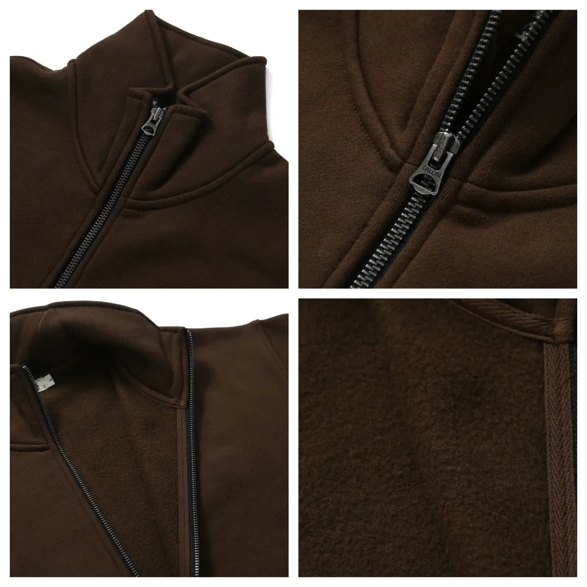 Men's Polar Fleece Full Zip Sweatshirt