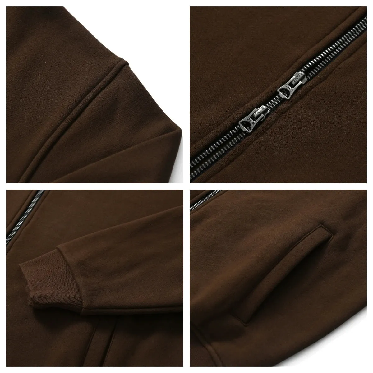 Men's Polar Fleece Full Zip Sweatshirt