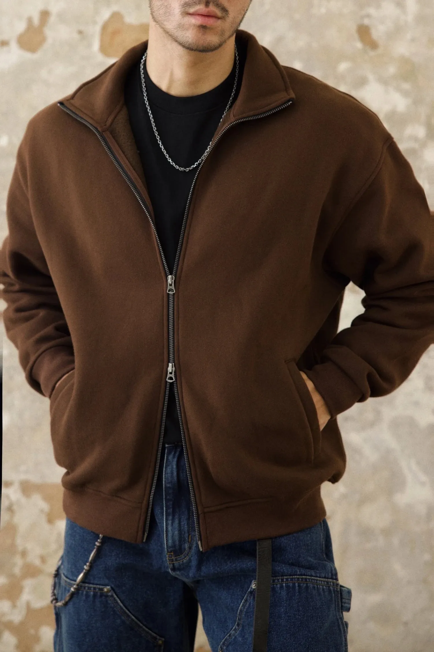 Men's Polar Fleece Full Zip Sweatshirt