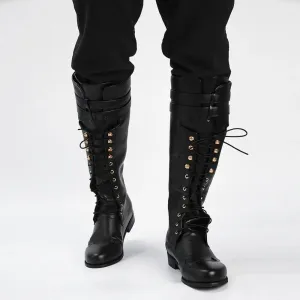 Men's Rugged Knee-High Boots