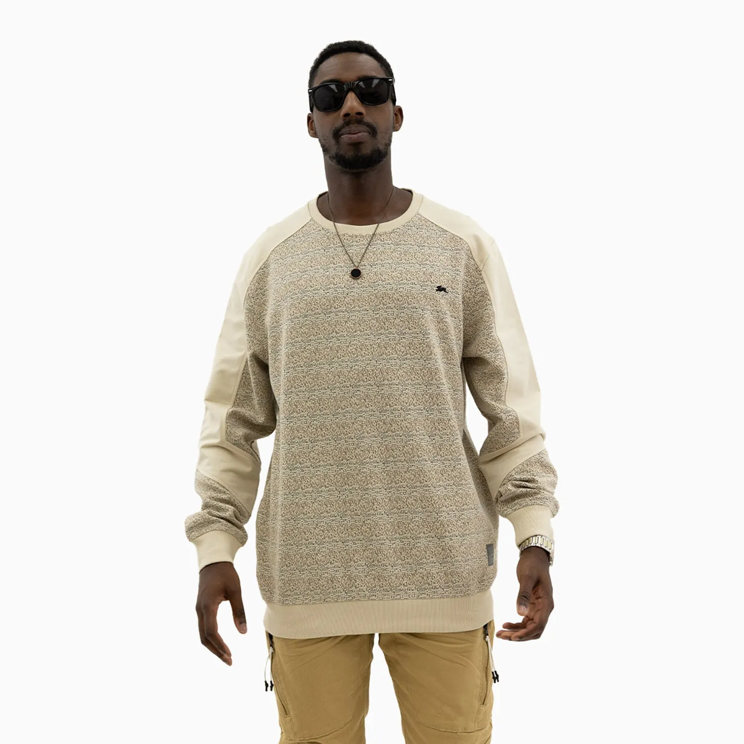 Men's Sorrento Jacquard Knit Sweatshirt