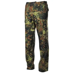 MFH BDU Ripstop Combat Trousers Flecktarn