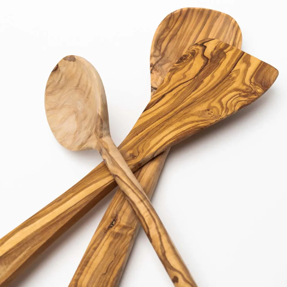 Modern Olivewood Spoon