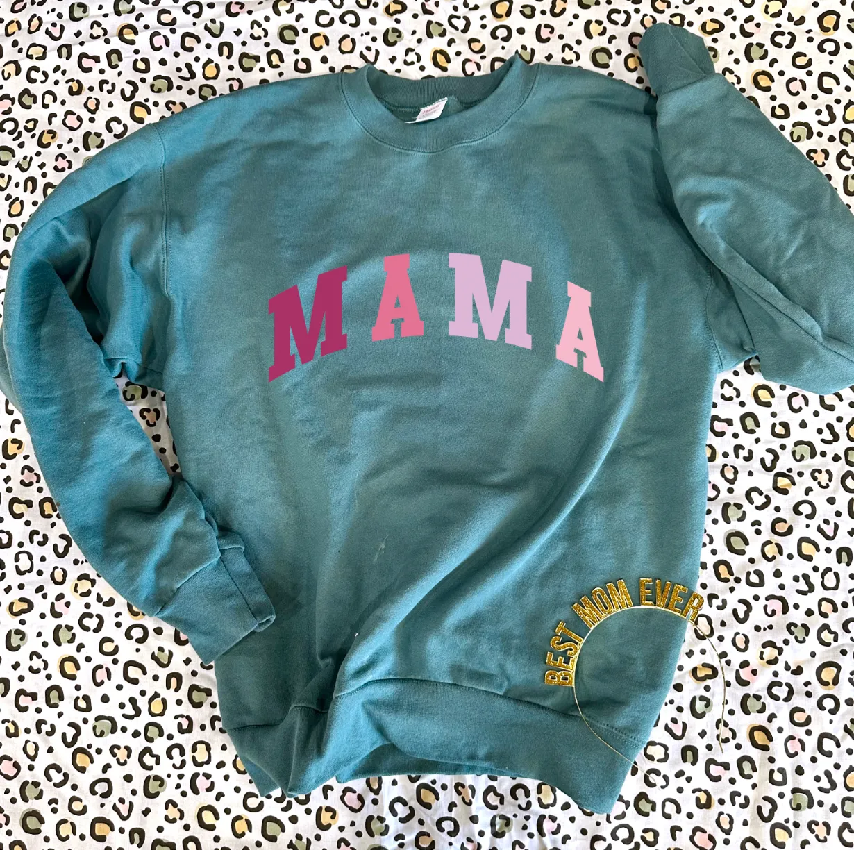 MOM LIFE 2024: MAMA Varsity Brights (SWEATSHIRT)