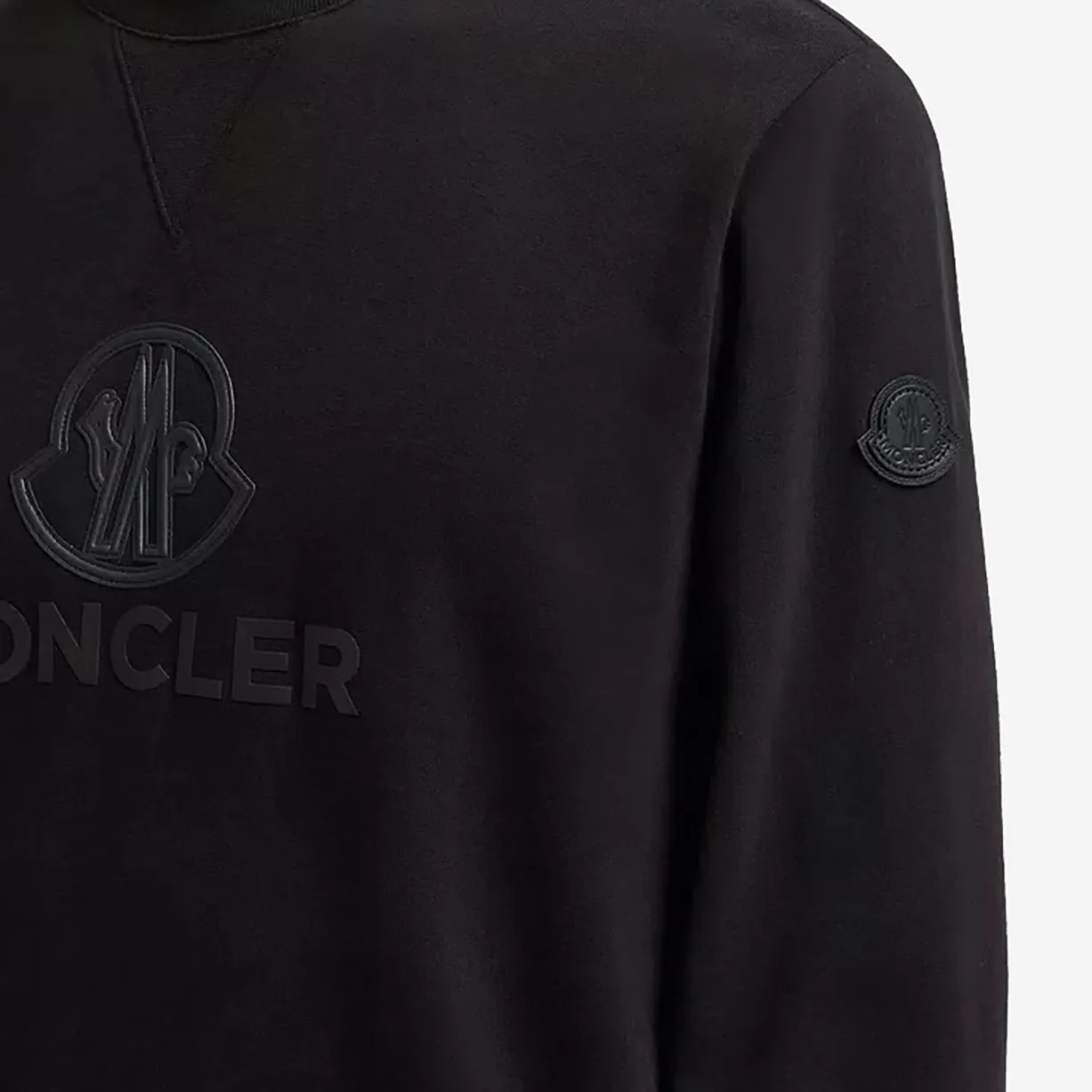 Moncler Cotton And Cashmere Logo Sweatshirt