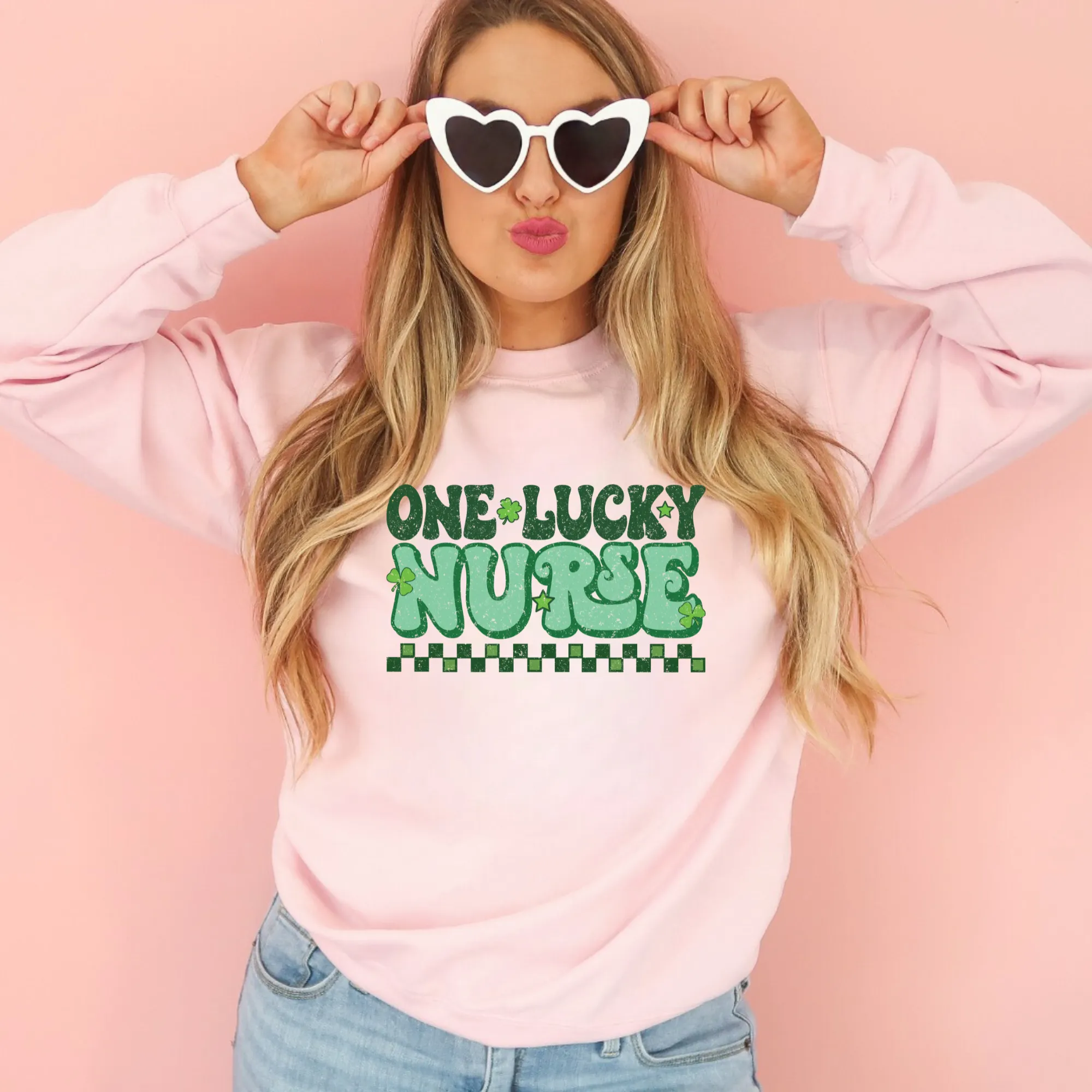 One Lucky Nurse | St. Patrick's Day Nurse Sweatshirt