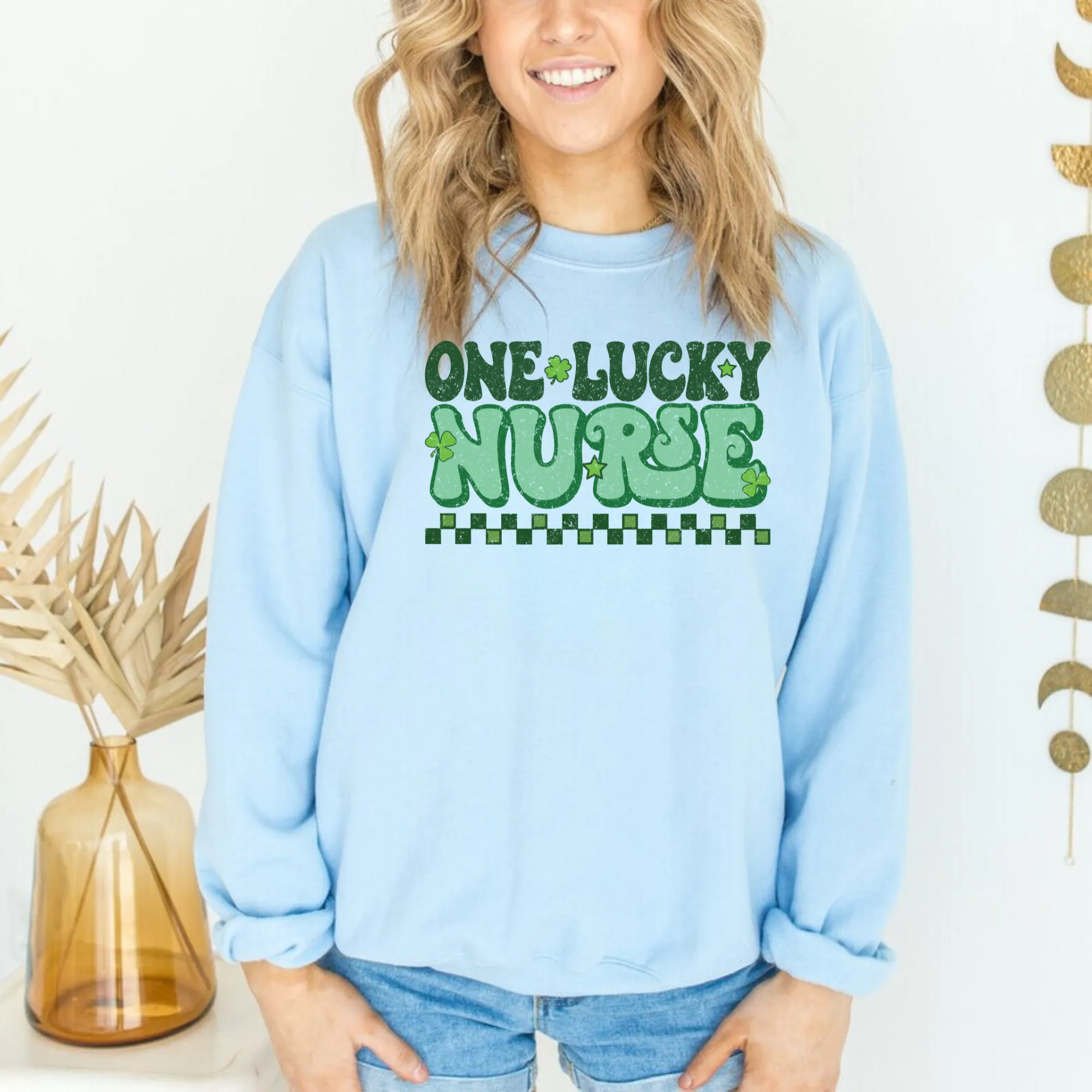 One Lucky Nurse | St. Patrick's Day Nurse Sweatshirt