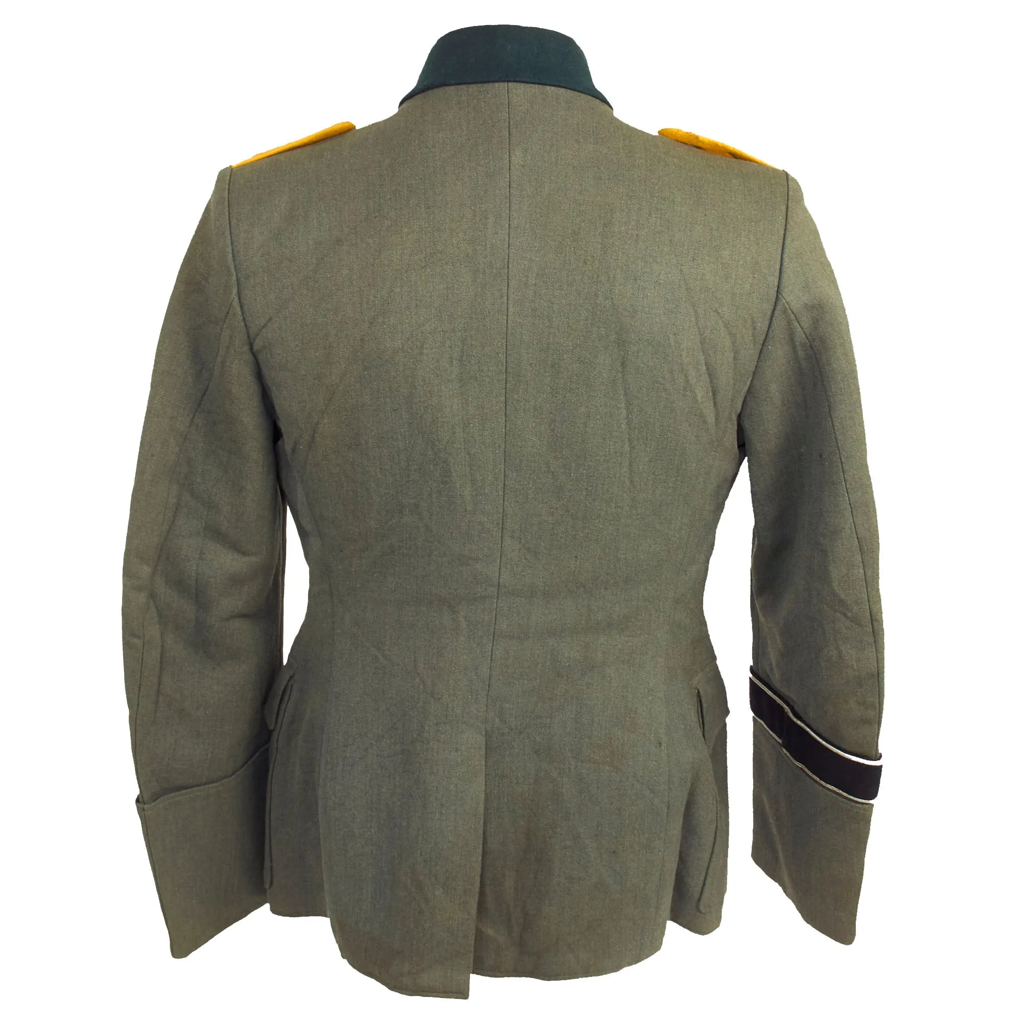 Original German WWII Heer Army Großdeutschland Division Reconnaissance Officer's M36 Field Tunic with Breeches