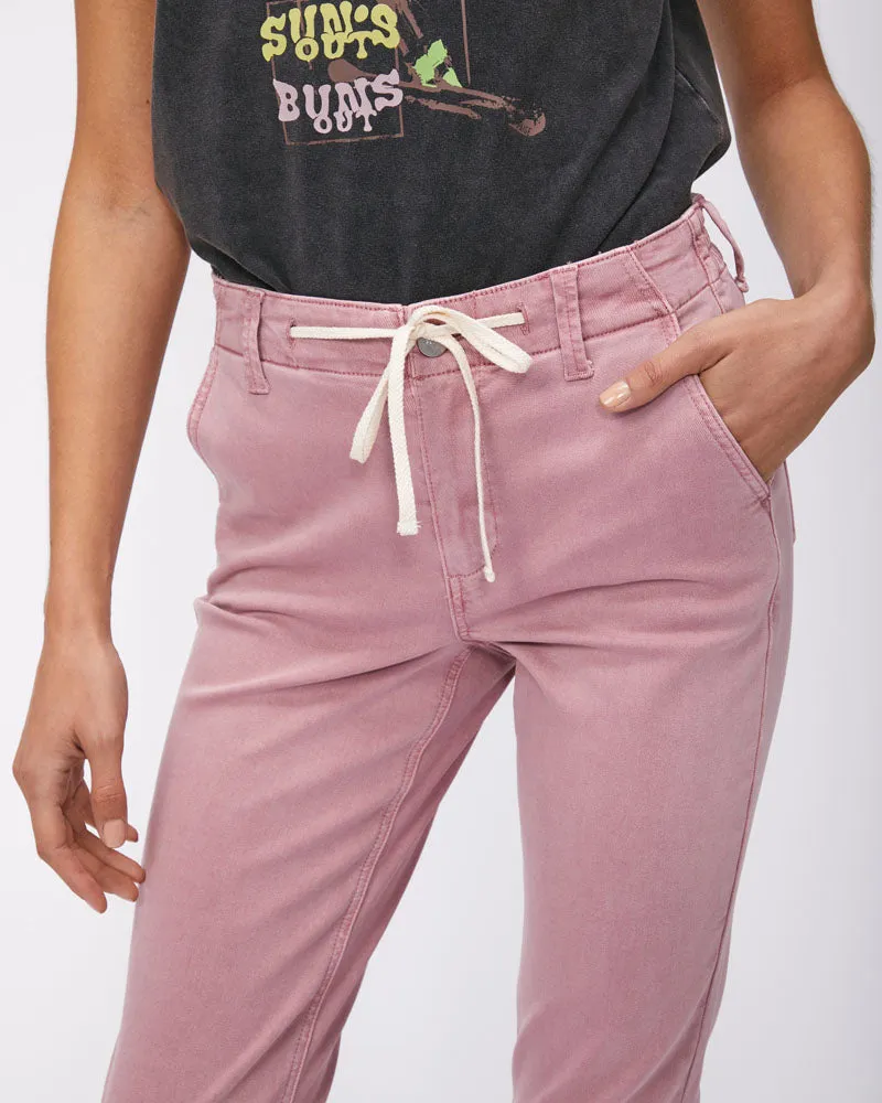 Paige - Christy Pant in Vintage Muted Mauve