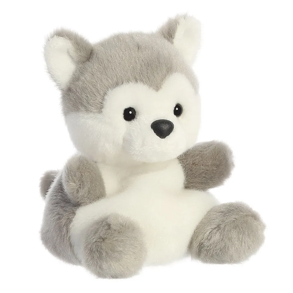 Palm Pals Busky Husky Dog Soft Toy