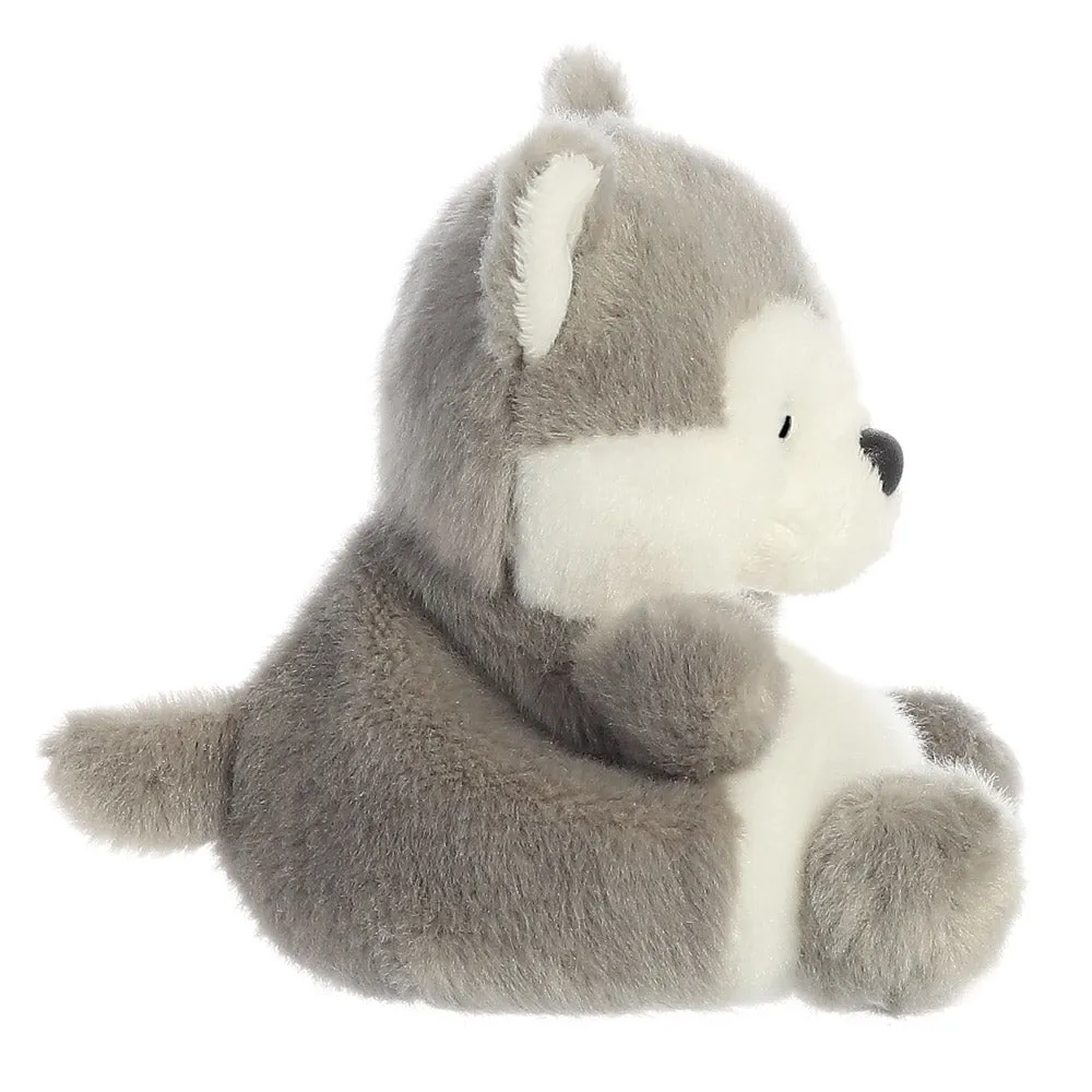 Palm Pals Busky Husky Dog Soft Toy