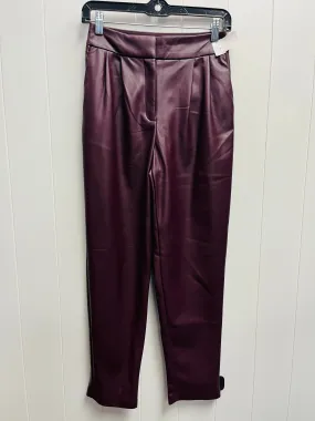 Pants Dress By Express In Maroon, Size: 0p