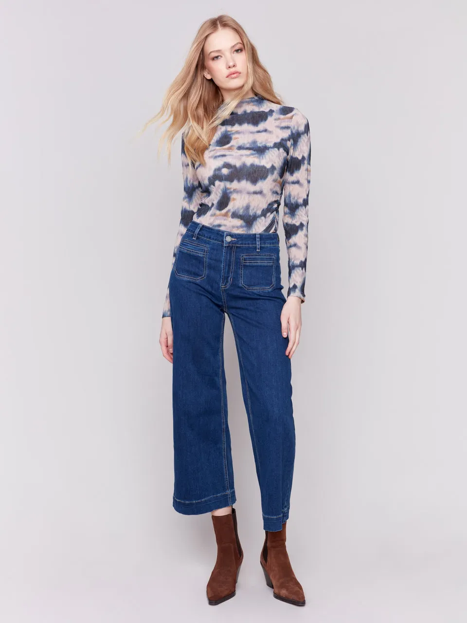 Patch Pocket Pant -Indigo