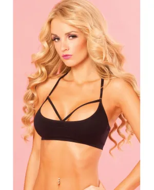 Pink Lipstick Sweat Adjustable Seamless Bra Offers Firm Support