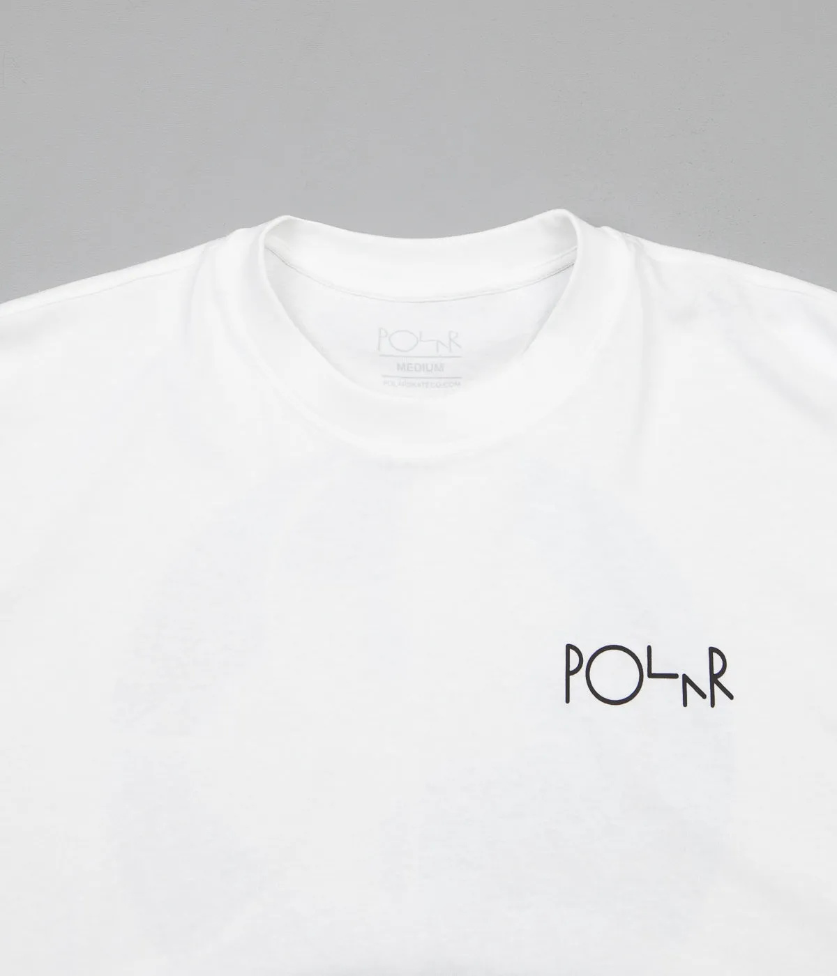 Polar Torsten Fill Logo T-Shirt - White