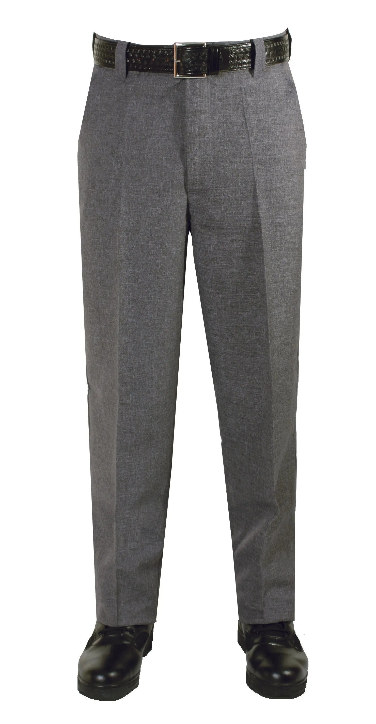 Professional Uniform Slacks - Heather Gray Twill Weave