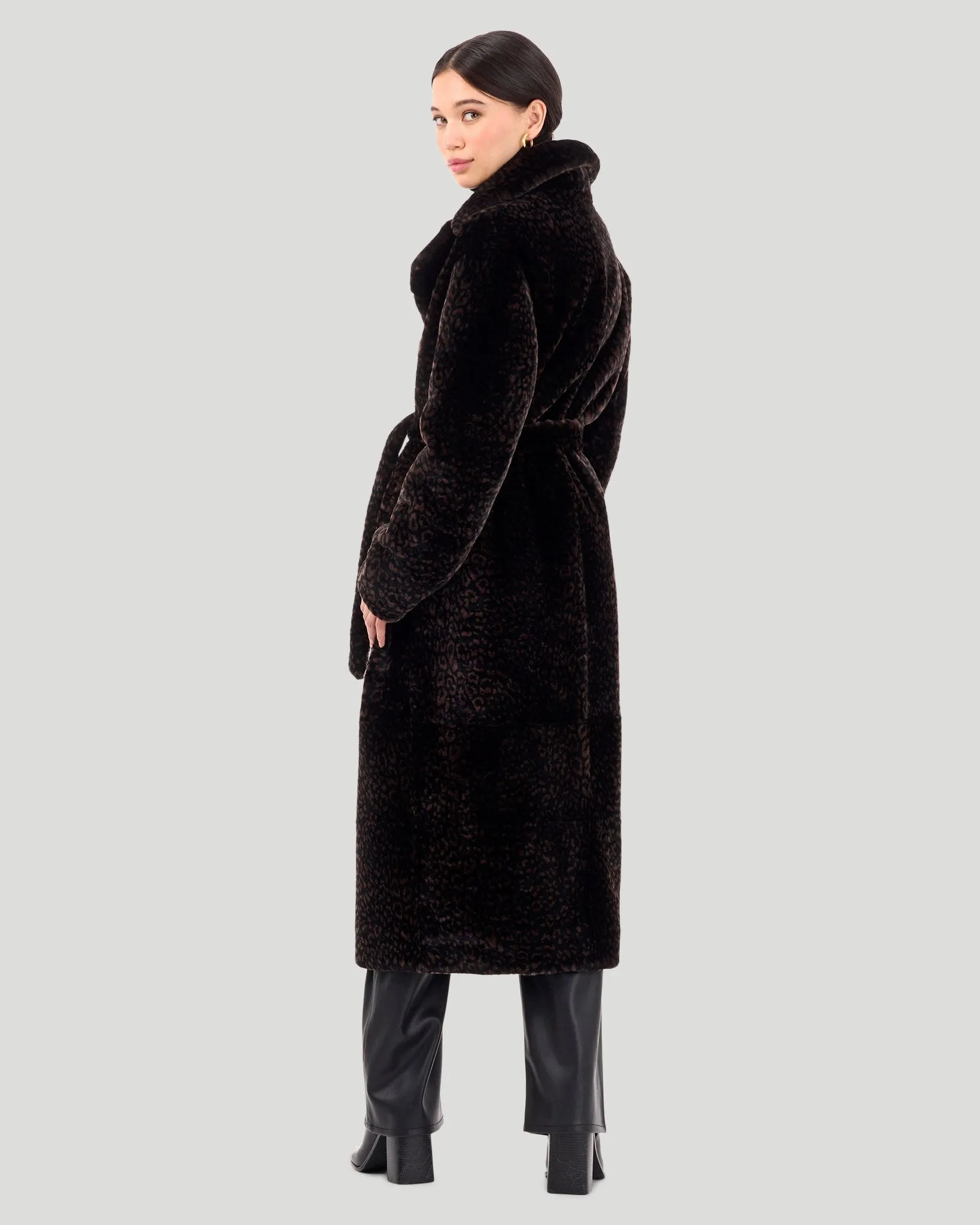 Reversible Select Shearling Lamb Coat