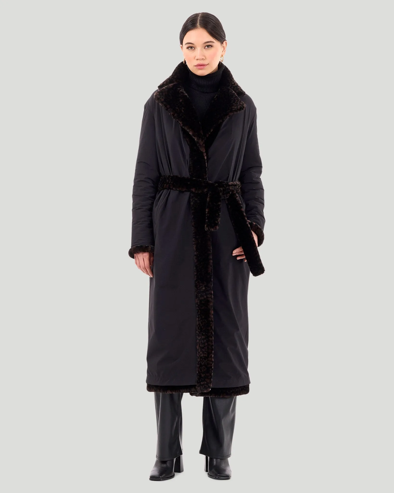 Reversible Select Shearling Lamb Coat