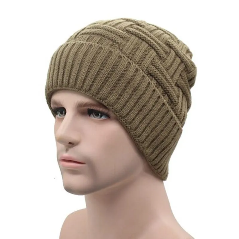 Rib Knit Hat Beanie