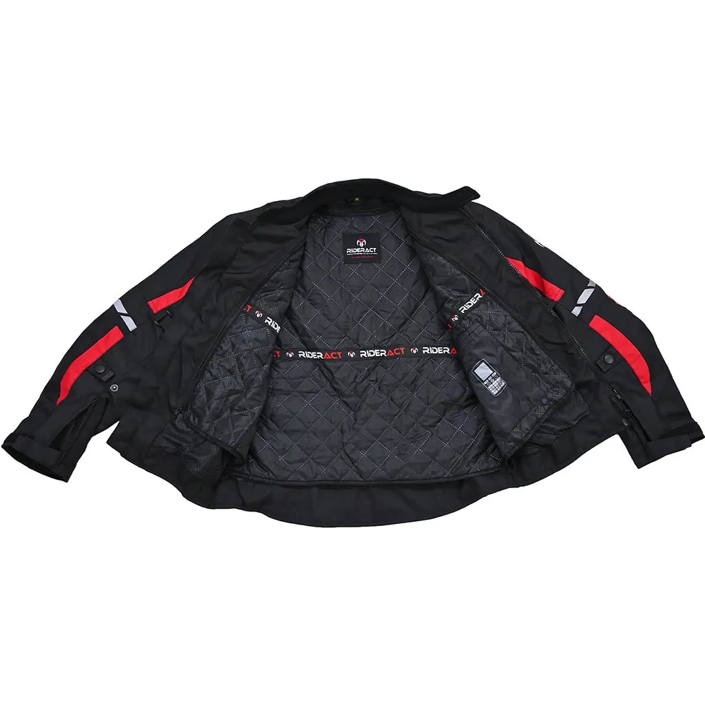 RIDERACT®  Waterproof Motorcycle jacket Retro Riding Jacket