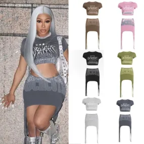 Rockstar Mini Skirt Set