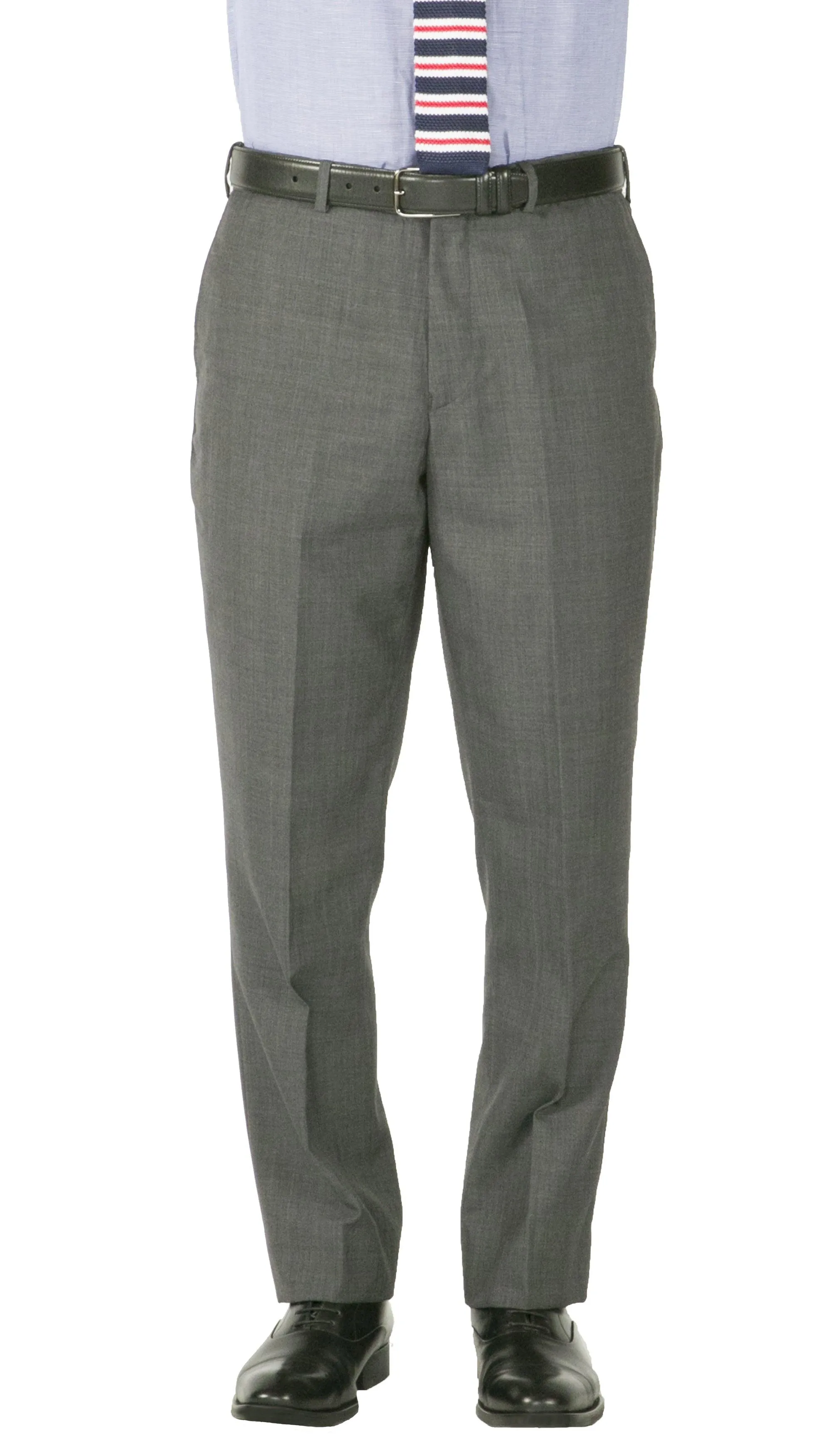 Rod Premium Grey Wool 2pc Stain Resistant Traveler Suit - w 2 Pairs of Pants