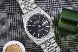 Rolex Datejust 1601 Black Dial