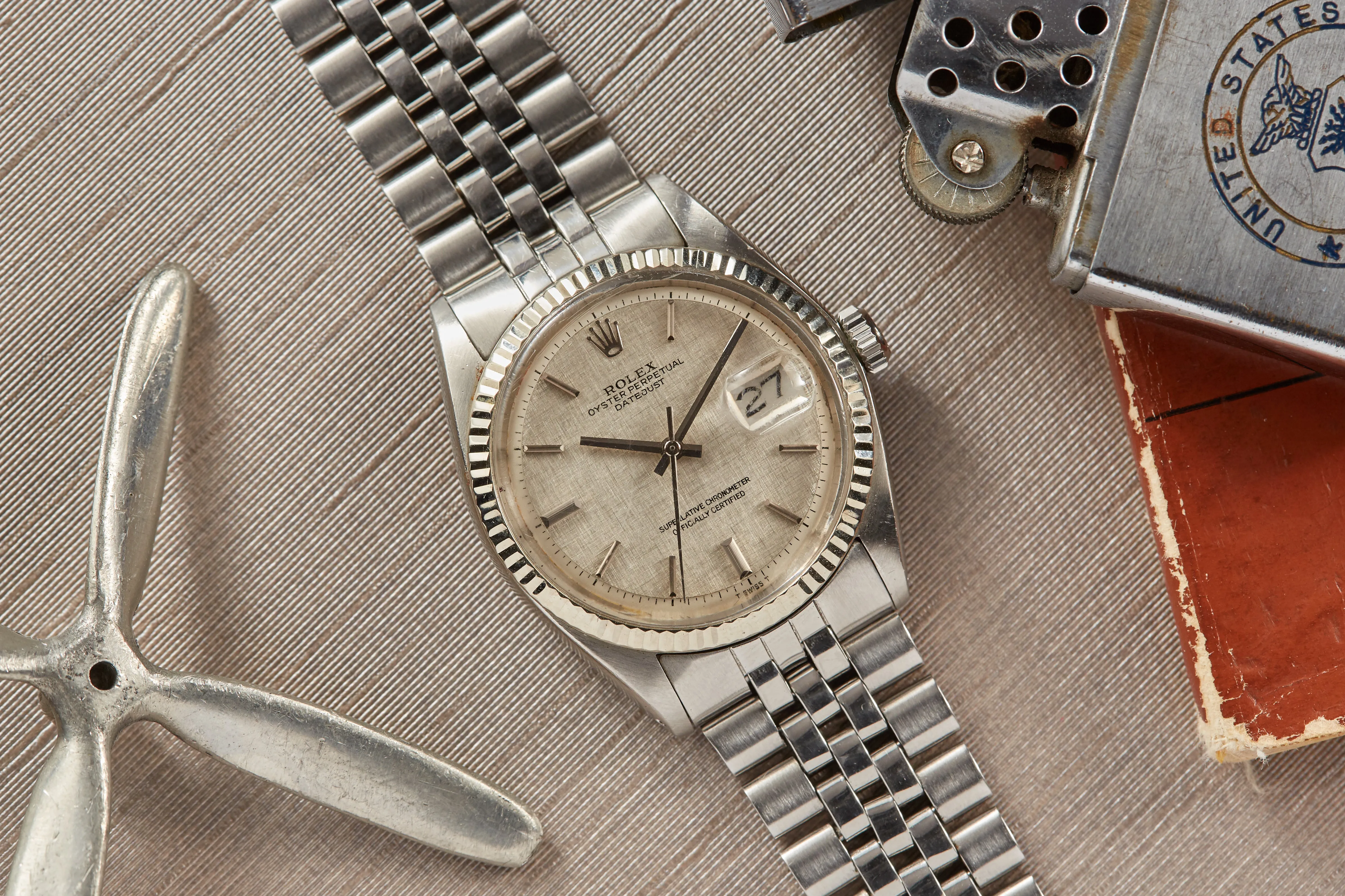 Rolex Datejust Linen