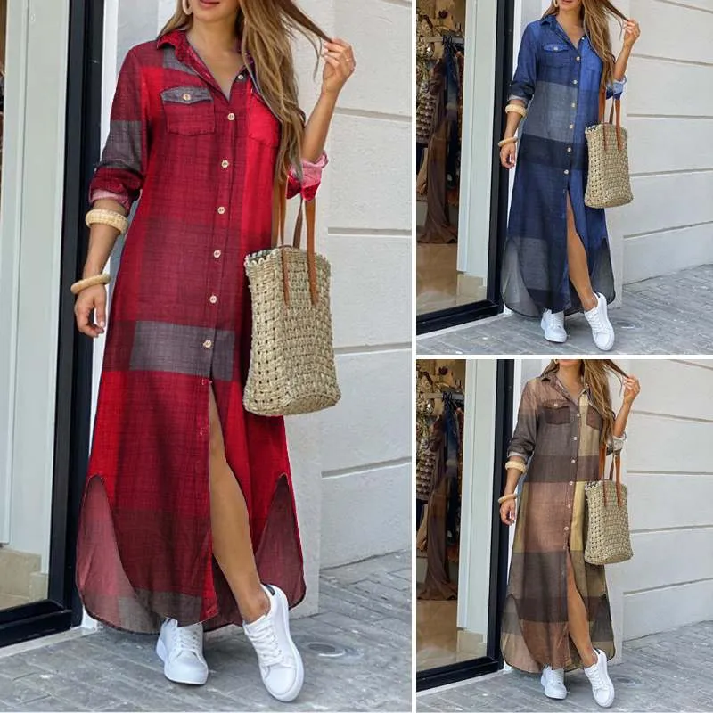 Running Errands Robe Maxi Dress - Culture Heaven Special